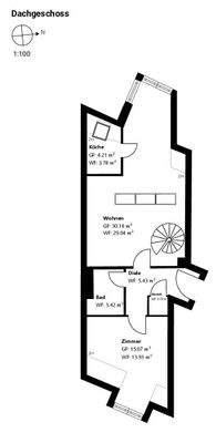 Grundriss Dachgeschoss