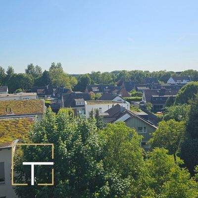 Landschaft mit Häusern