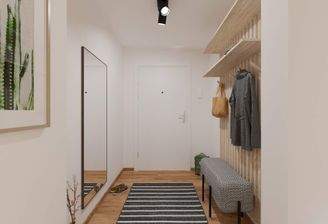 Freundlicher Eingangsbereich