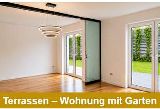 29m² Terrasse + Garten