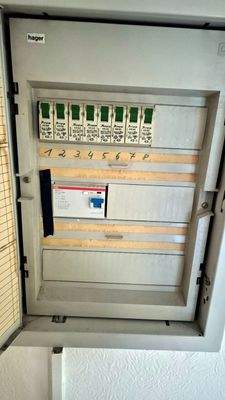 Elektrik mit FI Schalter