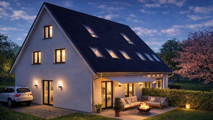 Roggentin bei Nacht_Visualisierung