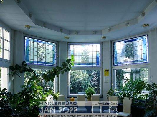 Wartebereich im Erdgeschoß