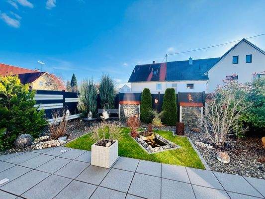 Ausblick in den Garten