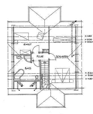 Grundriss Dachgeschoss