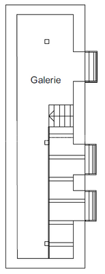 Grundriss Galerie