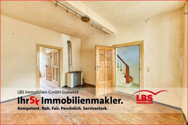 Wohnraum im Erdgeschoss