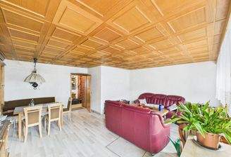 Wohnzimmer mit Blick nach Innen