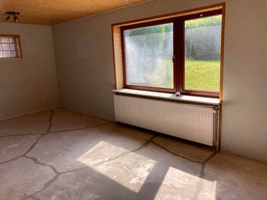 Wohnbereich mit fast 22 m² im EG