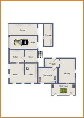 Grundriss Untergeschoss