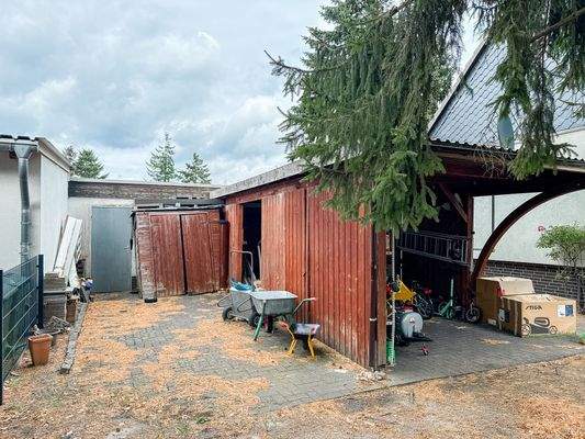 Garagen Rücksansicht 