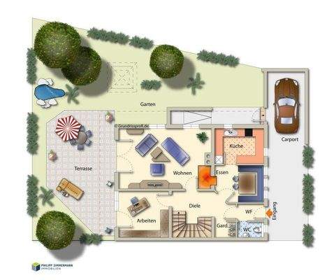 Grundriss Erdgeschoss