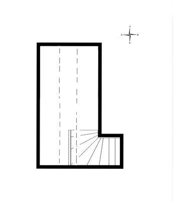 Spitzboden (Grundriss nicht maßstabsgerecht)