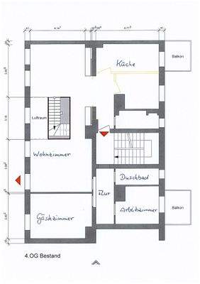Grundriss, 4. OG