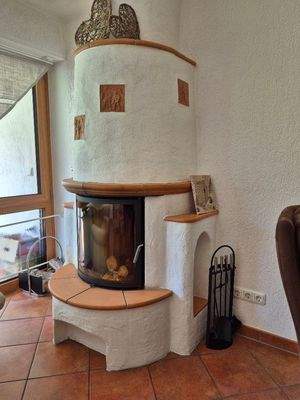 Gemütlicher Kachelofen...