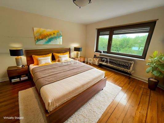 Schlafzimmer EG Virtuell Staged
