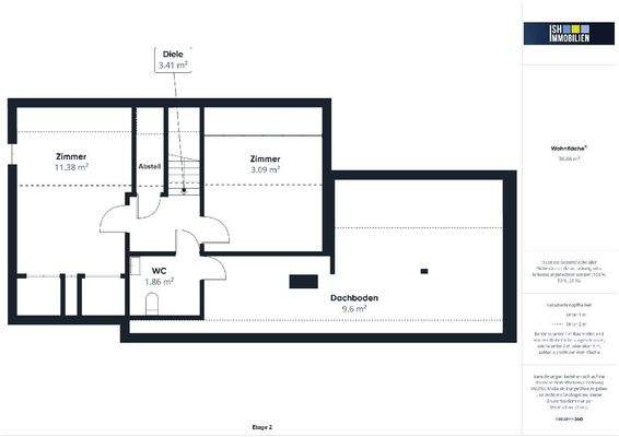 Grundriss Dachgeschoss