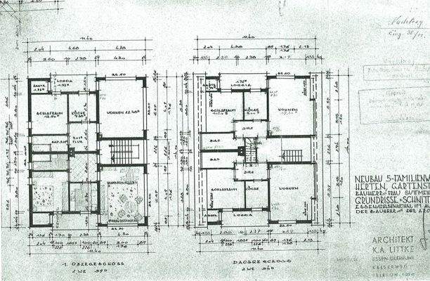 Grundriss 1. OG und DG