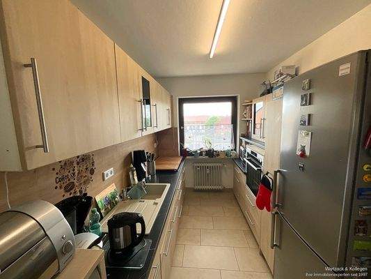 Blick in die Küche