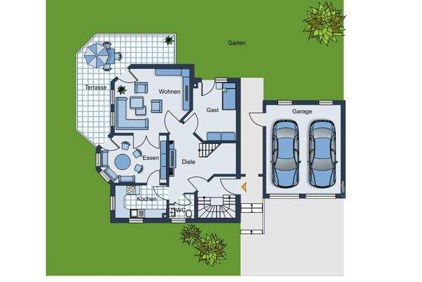 Grundriss Erdgeschoss