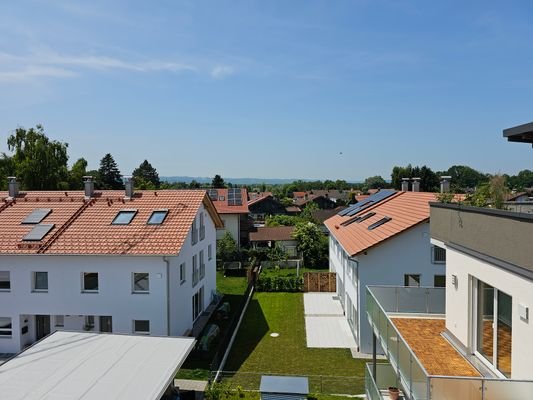Ausblick von Dachterrasse