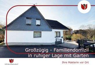 Familiendomizil in ruhiger Lage mit Garten