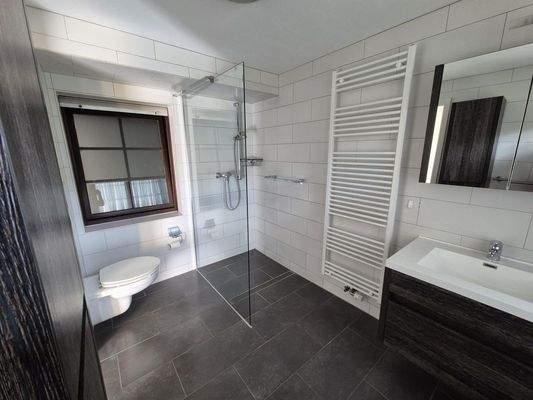 Bad 1 Barrierefrei und Fenster