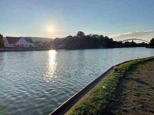 Kurzer Weg zum Kanal