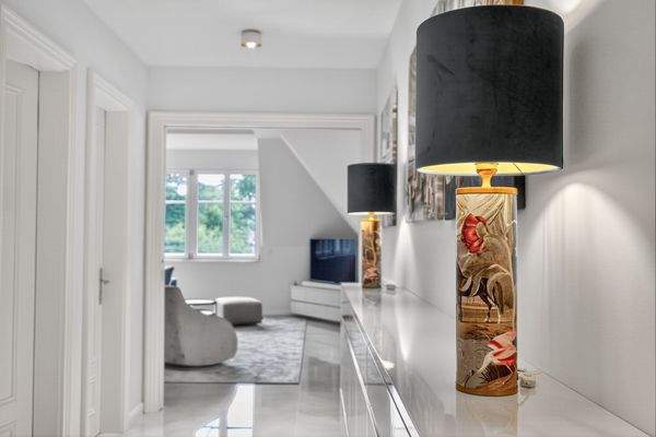 geschmackvolle Möblierung 