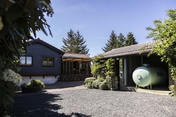 Einfahrt zum Haus