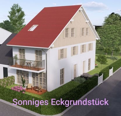 Sonniges Süd-Ost-Eckgrundstück