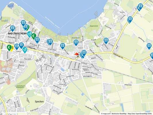 Geolyzer Kartenausschnitt