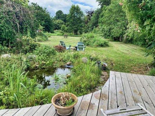 Blick von der Terrasse