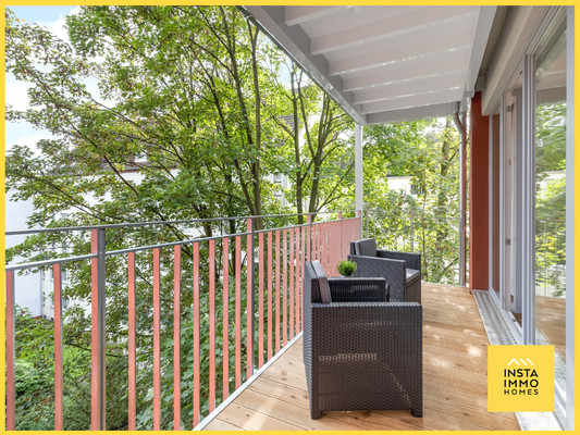 Absolut ruhige Lage & großer Balkon