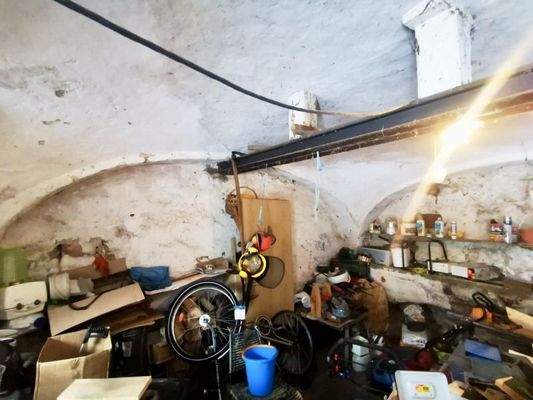 Lager im Nebengebäude