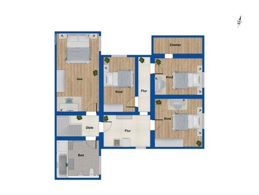 Grundriss Untergeschoss