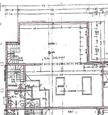 Grundriss Untergeschoss