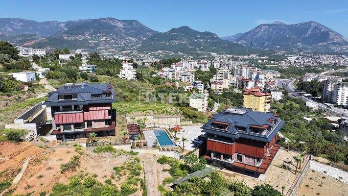 Stylish-Design Apartments in Alanya Cikcilli in Nature
