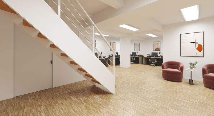 Büro im Untergeschoss