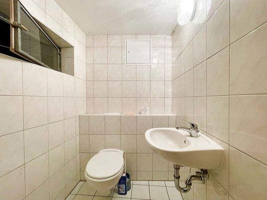 Toilette Untergeschoss
