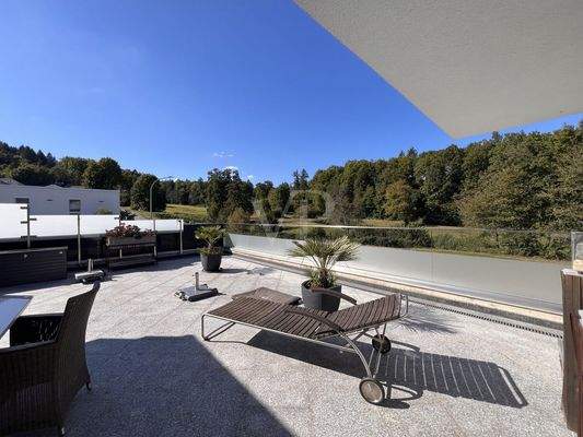 Aussicht von Terrasse