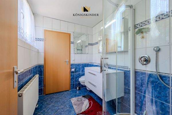 Frische und Komfort – modernes Bad mit Dusche