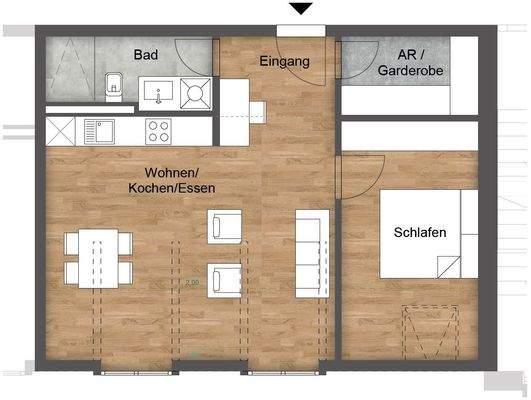 Grundriss Untergeschoss