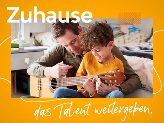 Zuhause das Talent weitergeben