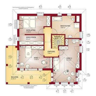Grundriss Fantastic 163 V7 DG