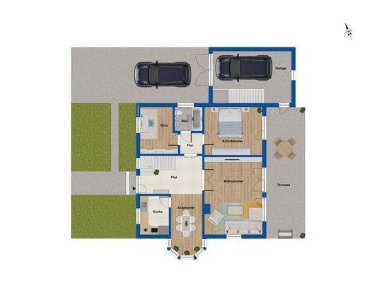 Grundriss Erdgeschoss