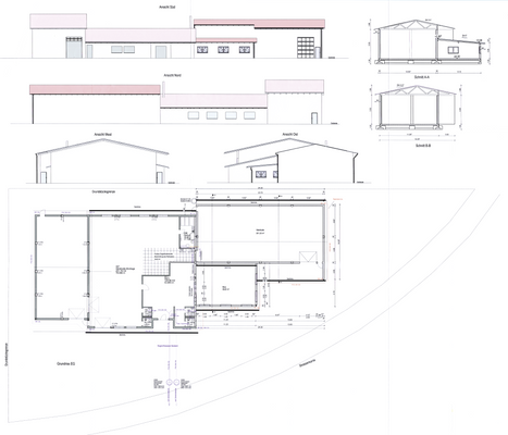 Plan Gebäude