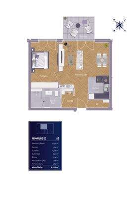 Haus 2 - WE 02 - EG m