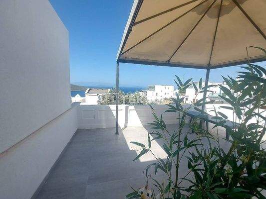 Twin Villa with Detached Garden and Sea View in Bodrum Türkbükü