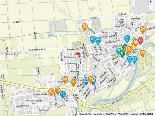 Geolyzer Kartenausschnitt
